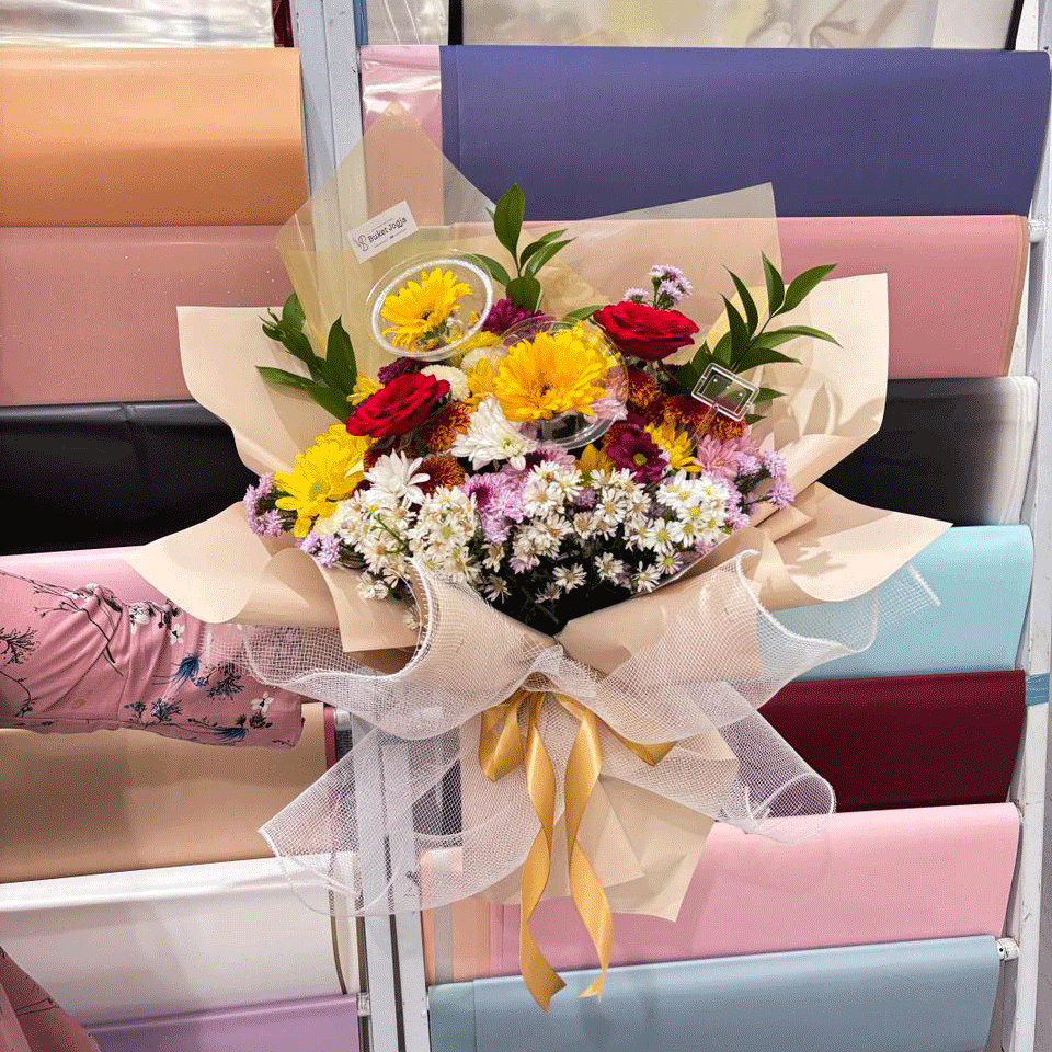 Buket Bunga Asli Premium Kode A18