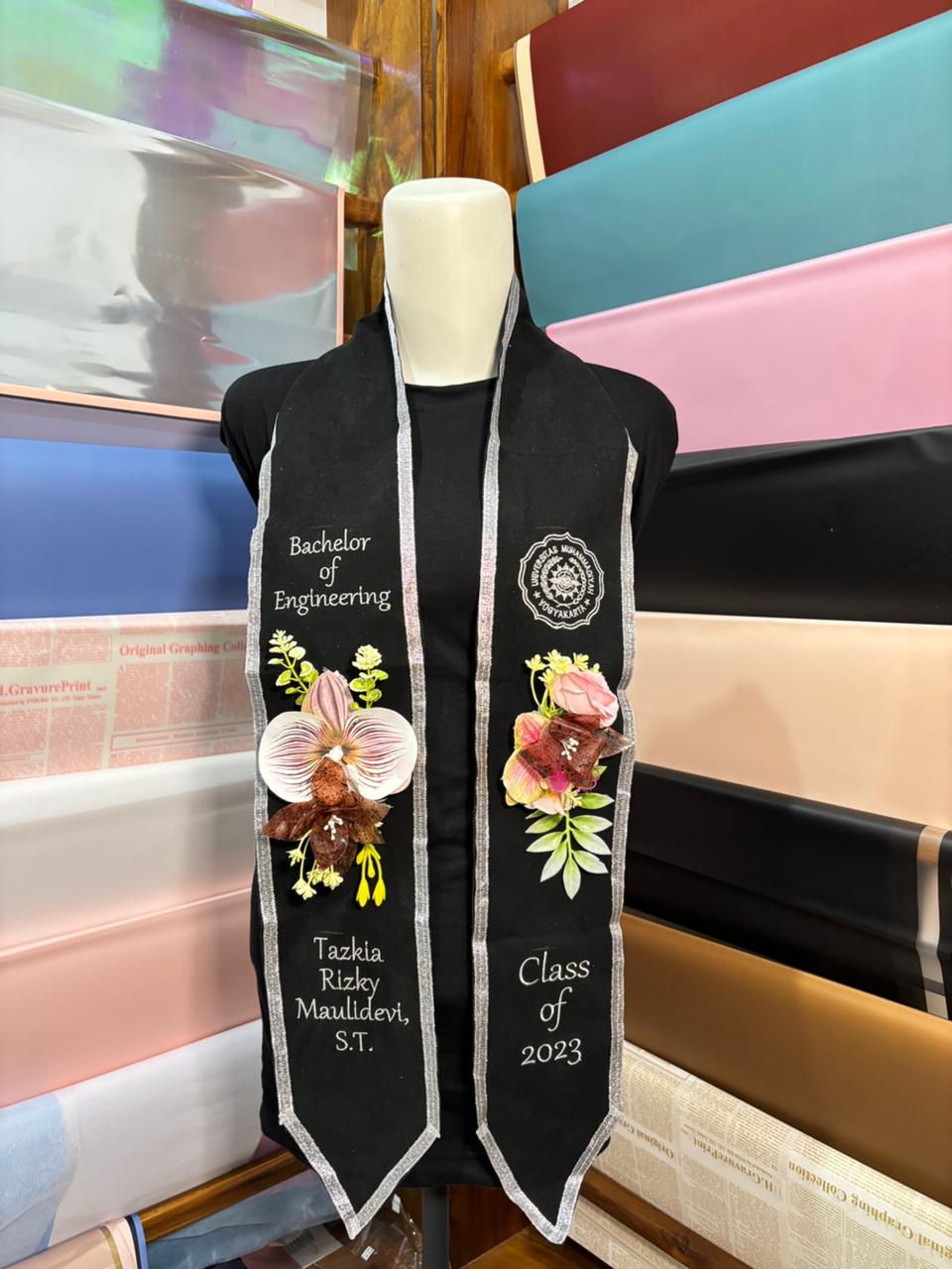 Selempang With Floral Cycle Tipe B Kode A22