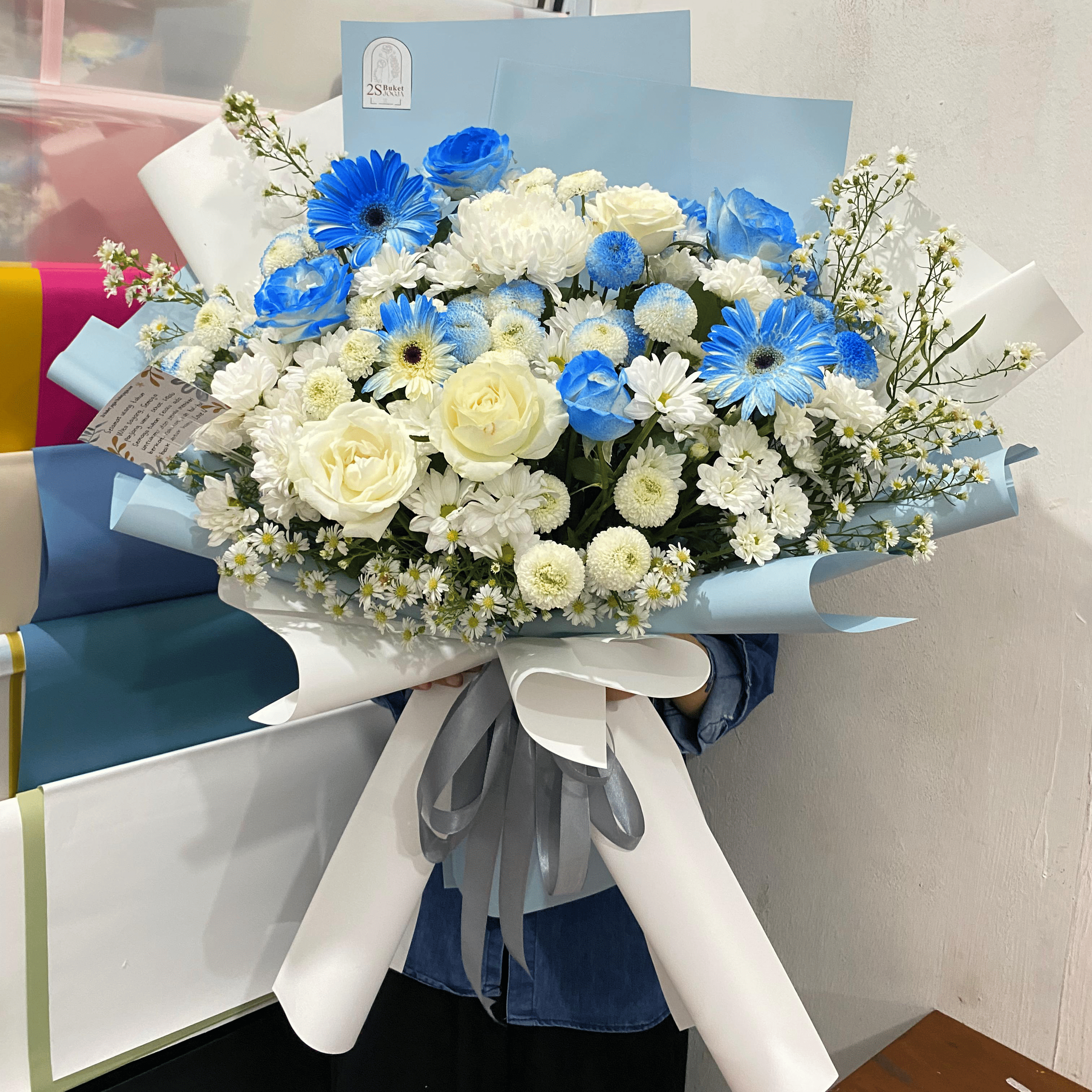 Buket Bunga Asli Premium Kode A5