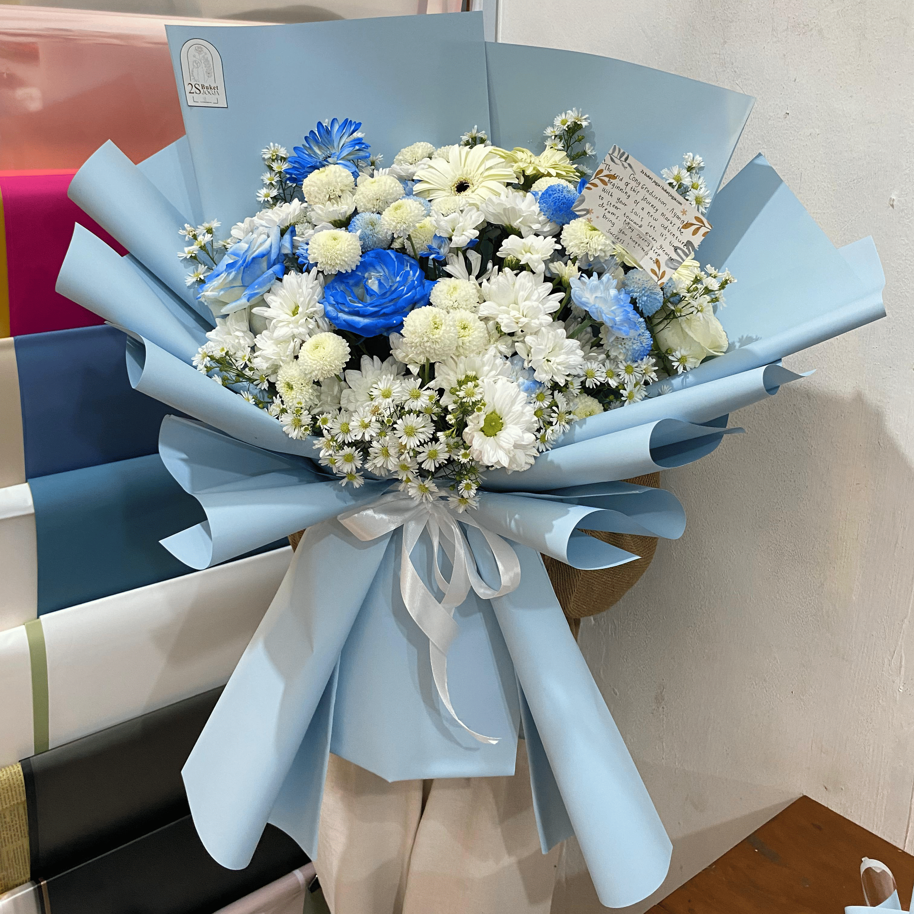 Buket Bunga Asli Premium Kode A3