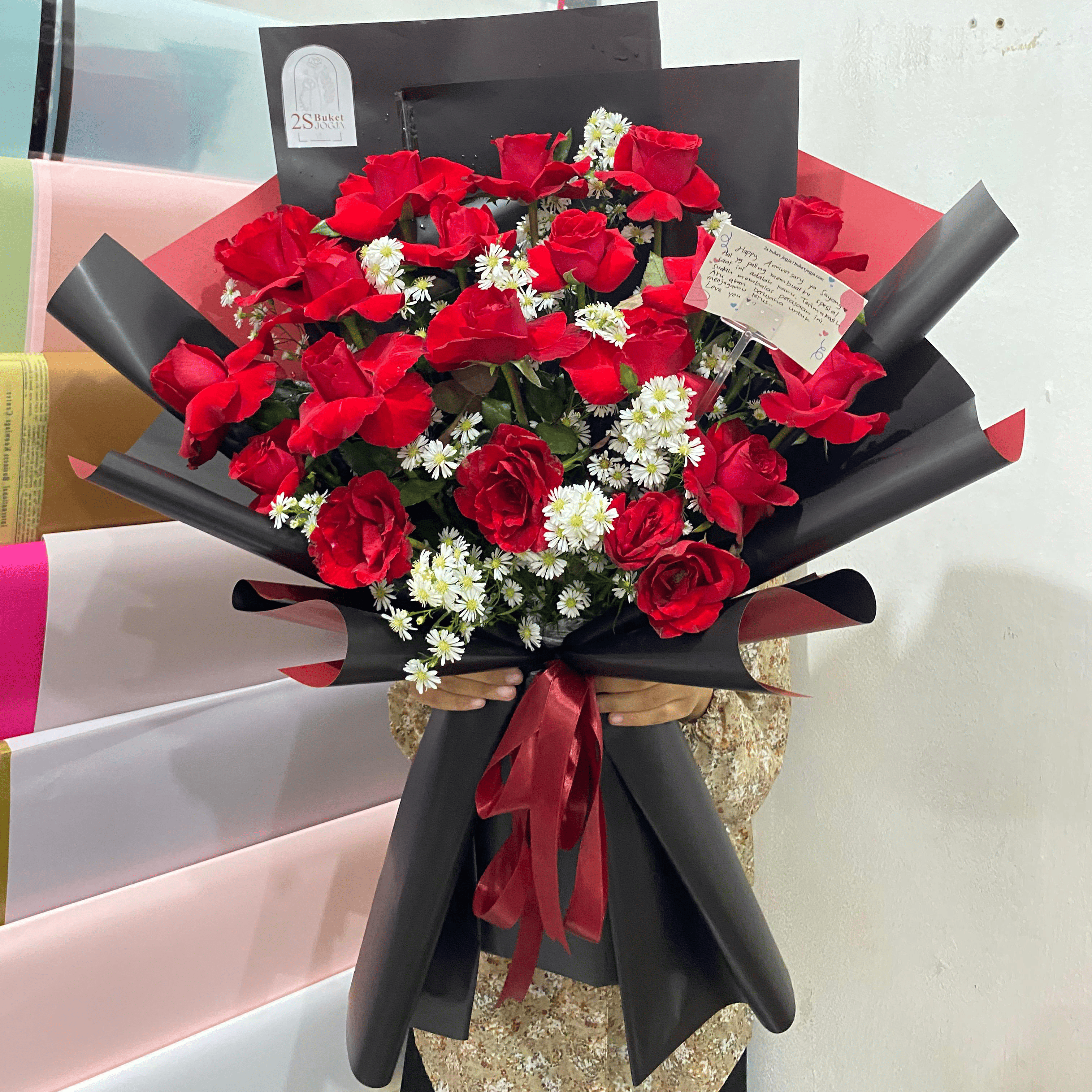 Buket Bunga Asli Premium Kode A11